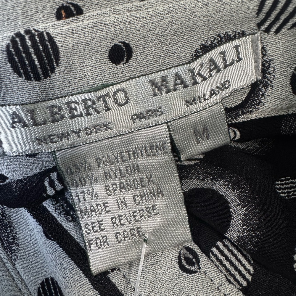 Alberto Makali Gray and Black Full Zipper Shirt - Picture 6 of 10